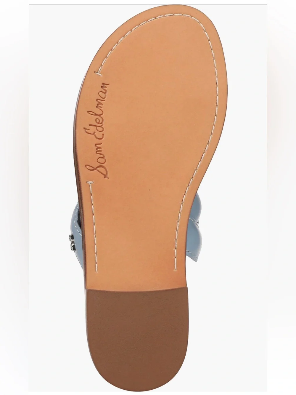 Sam Edelman Blue Hellen Slide Sandal NWT - Picture 6 of 9